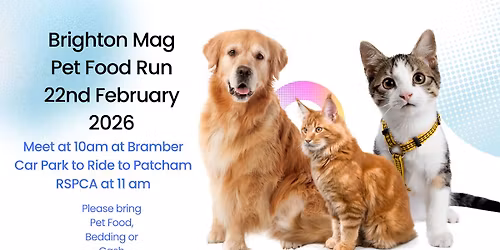 Brighton MAG Pet Food Run 2026