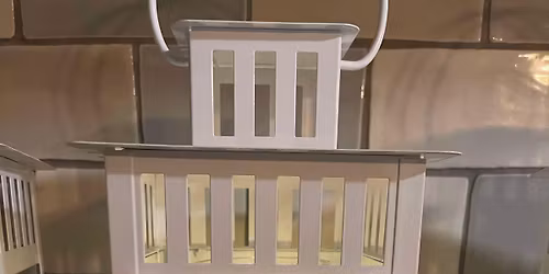 **Fully Booked**    Fused Glass Christmas lantern or Christmas Tree Tealight workshop