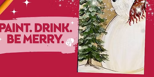 Cost Rustic Snowman on 10x30 canvas