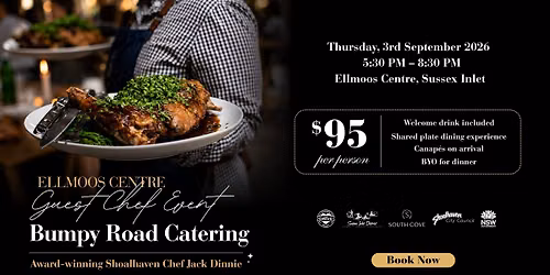Ellmoos Centre Guest Chef Event Bumpy Road Catering - September 3, 2026