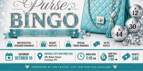 3rd Annual Designer Purse Bingo