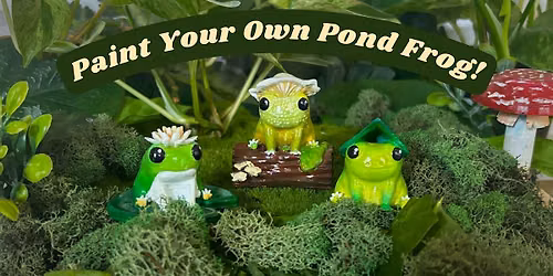Paint Your Own Pond Frog