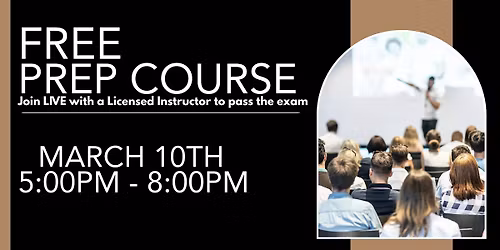 FL Real Estate Pre-Licensing Exam Prep In-Person