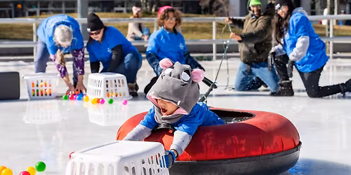 Human Hungry Hippo Tournament at World of Winter