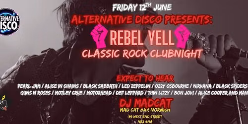 Alternative Disco - Rebel Yell! Classic rock night