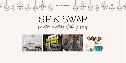 Sip & Swap | Sweater Weather Clothing Swap