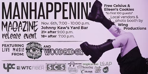 Manhappenin Magazine Fall\/Winter 2025 Release Party