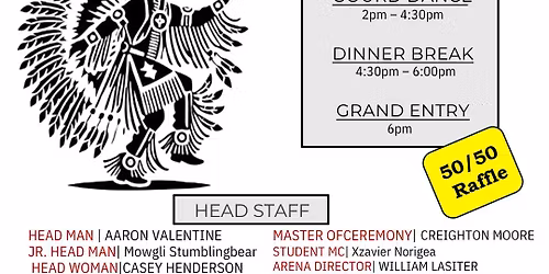 Blessing the Culture School's Out Powwow