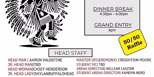 Blessing the Culture School's Out Powwow