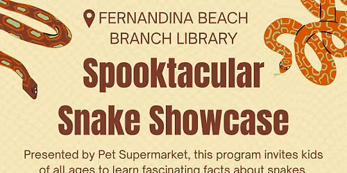 Spooktacular Snake Showcase