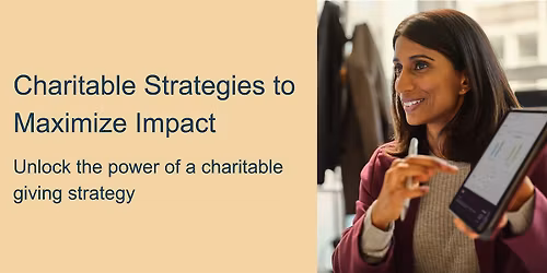 Thrivent presents Charitable Strategies to Maximize Impact - Col. Springs