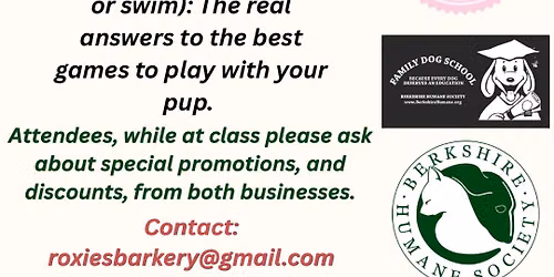 Roxie\u2019s Resources; a Berkshire Humane Society\u2019s Family Dog School Education Series