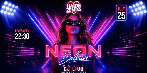 BALKAN NEON PARTY