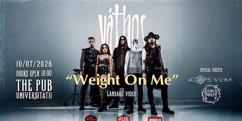 Lansare single "Weight on Me": Vathos, Black Tulip, Keops Vexa