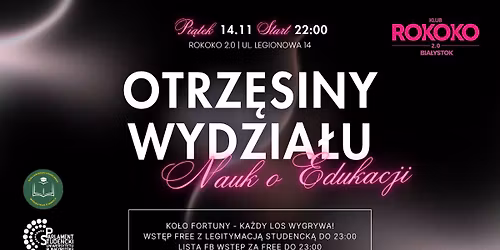 OTRZ\u0118SINY WYDZIA\u0141U NAUK O EDUKACJI | PS UwB x Rokoko 2.0