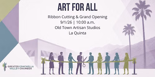 Ribbon Cutting & Grand Opening | Art for All