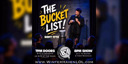 The Bucket List!