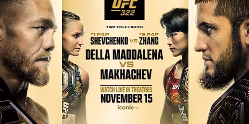 VeChain UFC 322: Della Maddalena vs Makhachev \u2013 Saturday, November 15th live from Madison Square Gar