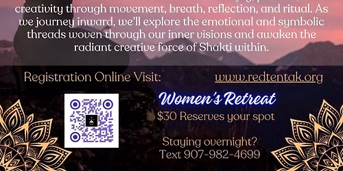 Red Tent November Women's Retreat