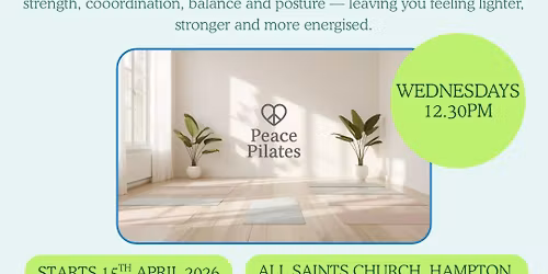 Pilates Class @ All Saints Church 