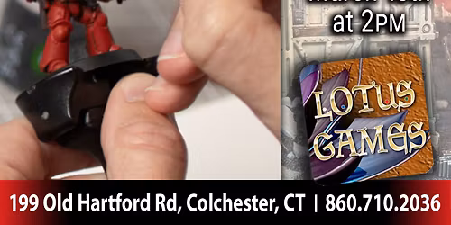 Mini-Painting 101 with John - Reserve your Spot Online!!