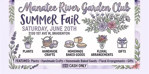 Manatee River Garden Club Summer Fair