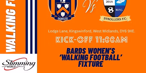 Bards Strollers vs Hartshill Strollers (Women\u2019s Walking Football) \u26bd\ufe0f