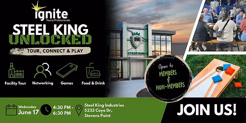 Steel King Unlocked: Tour, Connect & Play