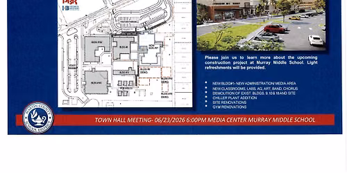 Murray Middle School Town Hall - Construction Project Update