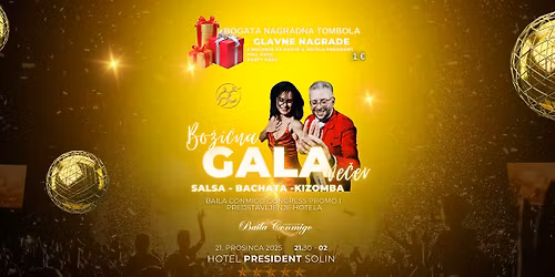 Plesna Bo\u017ei\u0107na GALA ve\u010der u Hotelu PRESIDENT