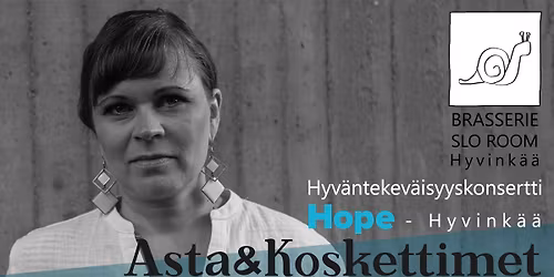 Hyv\u00e4ntekev\u00e4isyyskonsertti Hope