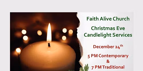 Christmas Eve Candlelight Services