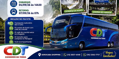 Excurs\u00e3o Foz do Igua\u00e7u 