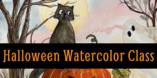 Halloween Watercolor Class