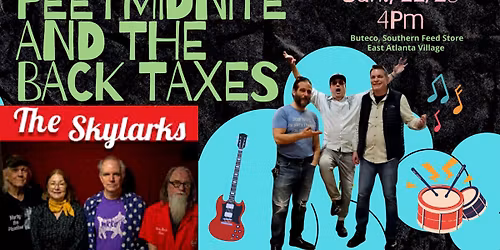 PeetMidnite & the Back Taxes + Special Guests: The Skylarks!