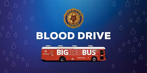 Donate Blood at American Legion Post #500\ud83e\ude78