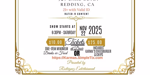 Comedy at Karma's - Nov. 22 - Headliner: Leah Tamara