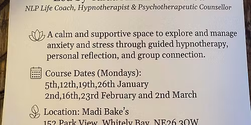 Anxiety and Stress Group Work