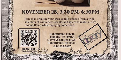 Teen Craft Night- Candle Making