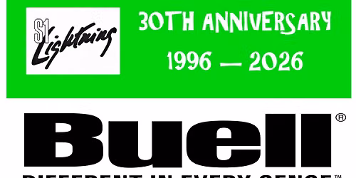 Buell S1 Lightning 30th Anniversary, Sunday 26th July 2026.