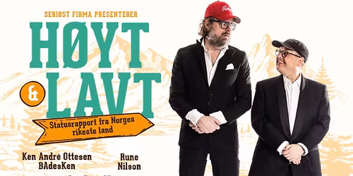 H\u00f8yt og lavt med BAdesKen og Rune Nilson \/\/ Byscenen