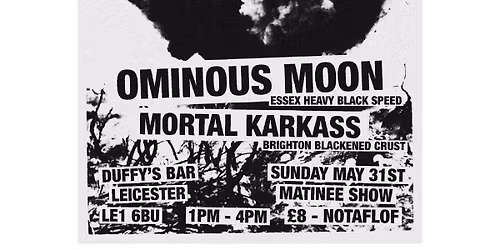 NAGASAKI SUNRISE \/ OMINOUS MOON \/ MORTAL KARKASS