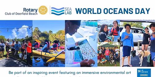 World Oceans Day Sea Lab Environmental Art Show