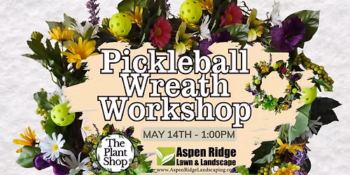 Pickleball Wreath Workshop