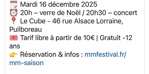 Concert de No\u00ebl