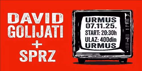 David i Golijati + Spr\u017e \/\/ u\u017eivo URMUS, Beograd