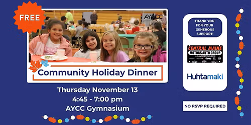 Community Holiday Dinner