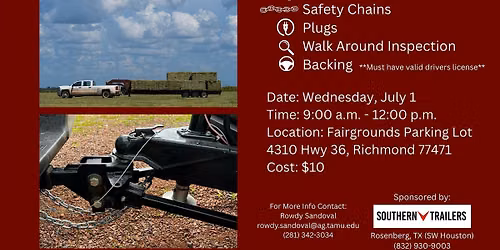 Trailer Safety Training