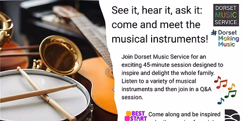 See it, hear it, ask it: come and meet the musical instruments!