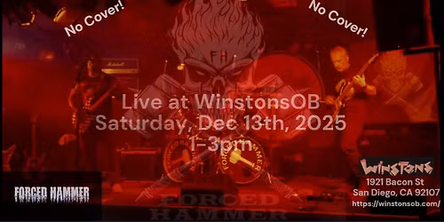 Forced Hammer Live @WinstonsOB